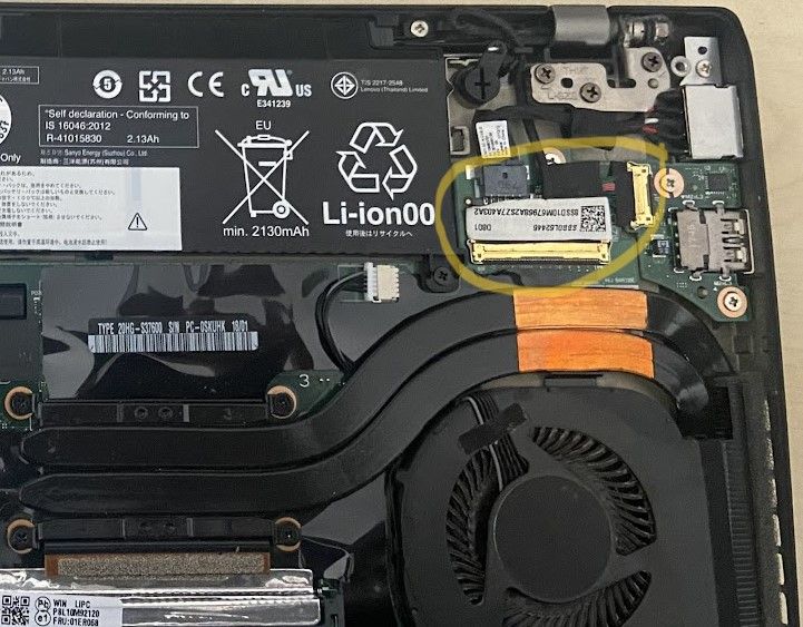 SOLVED - Lenovo Thinkpad T460s black screen - burned Fuse on mainboard
