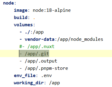 Solved: Nuxt.js App takes too long to start inside Docker -  too slow